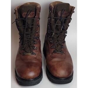 Rocky Ranger Gore-tex Men's Waterproof Brown Leather Hiking Work Boots  Size 8M